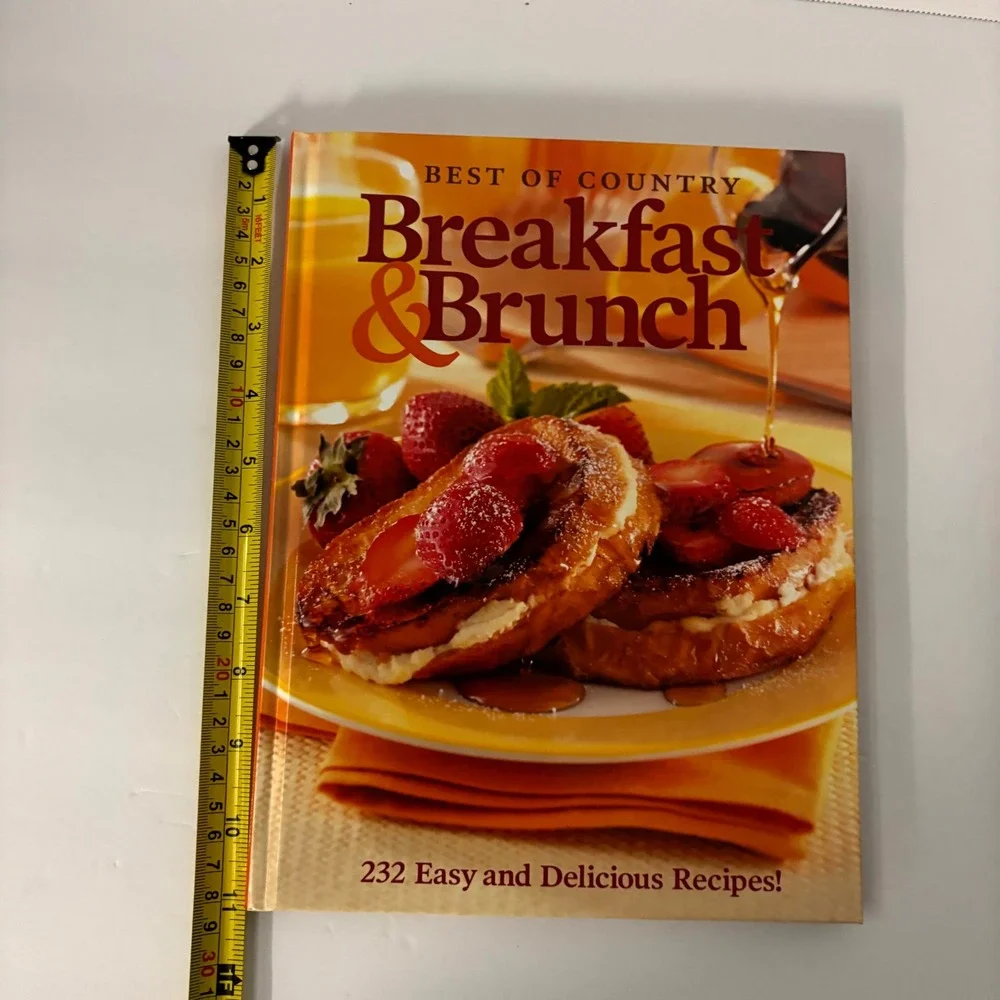 Taste of Home Best of Country Breakfast & Brunch Hardcover 232 Recipes Book